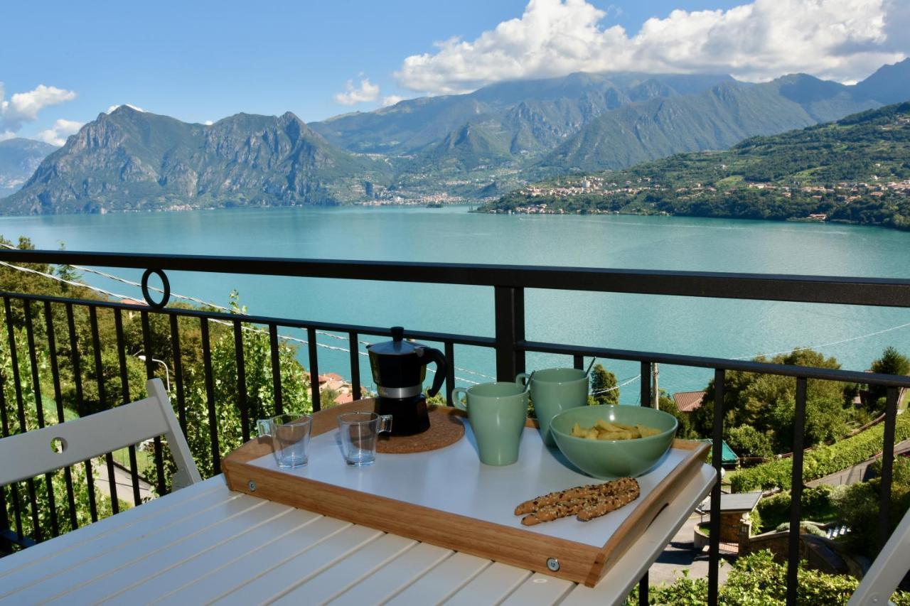 Italian Vacation Homes - La Petite Maison Du Lac Tavernola Bergamasca Bagian luar foto
